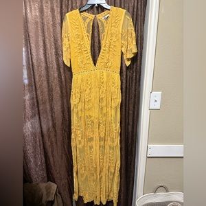 Yellow Romper Size Small